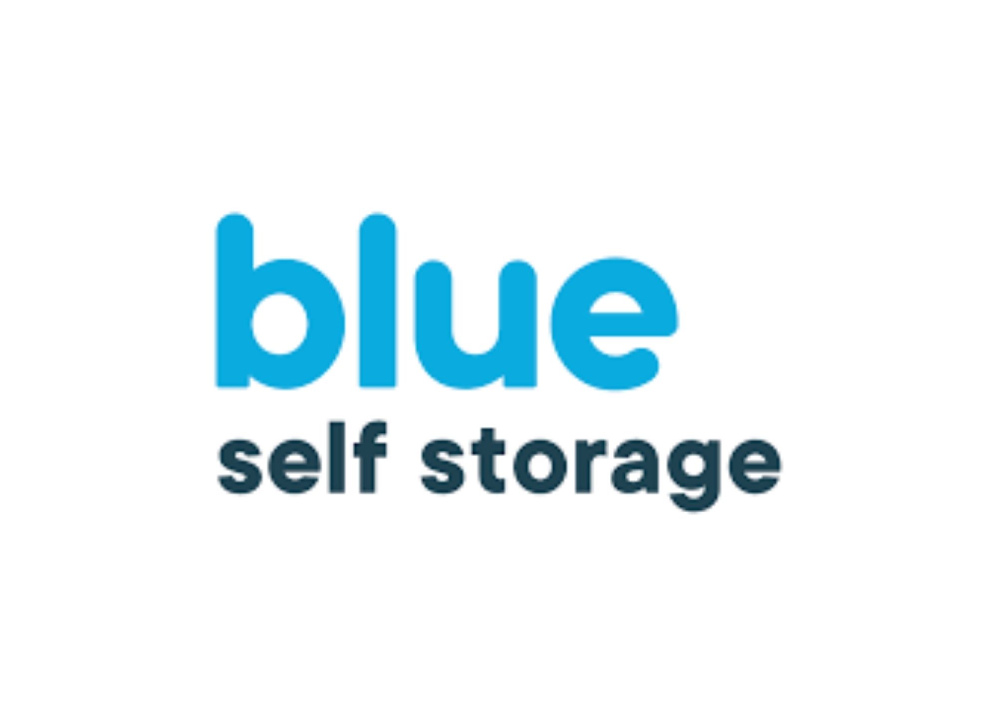 blue self storage logo