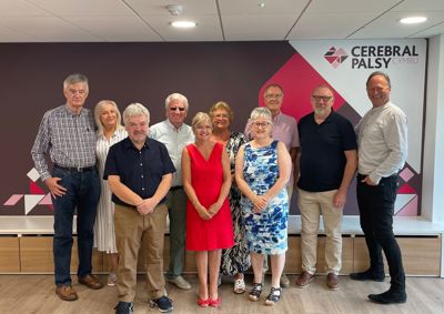 Group photograph of our founding parents standing together in our centre. 