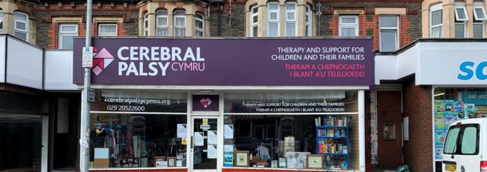 Cerebral Palsy Cymru charity shop