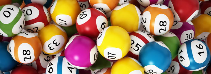 lots of lottery balls